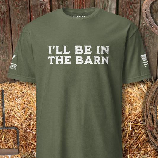 Latigo-Cowboy Authentics Military Green / S Barn Tee