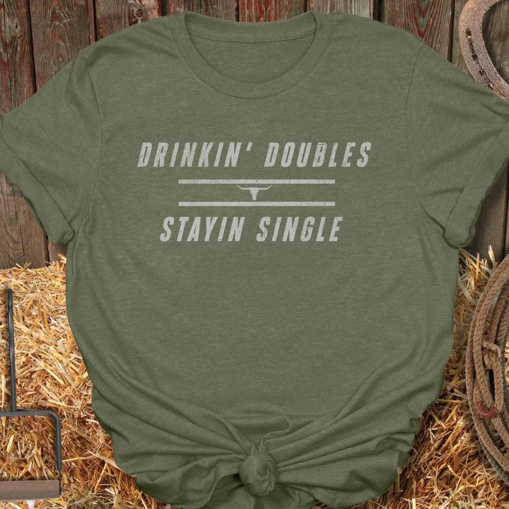 Latigo-Cowboy Authentics Military Green / S Doubles