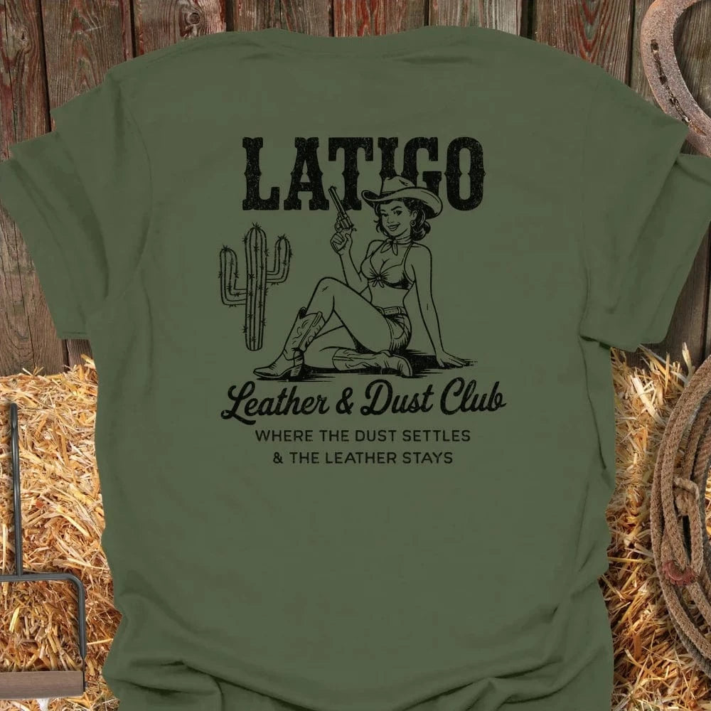 Latigo-Cowboy Authentics Military Green / S Leather