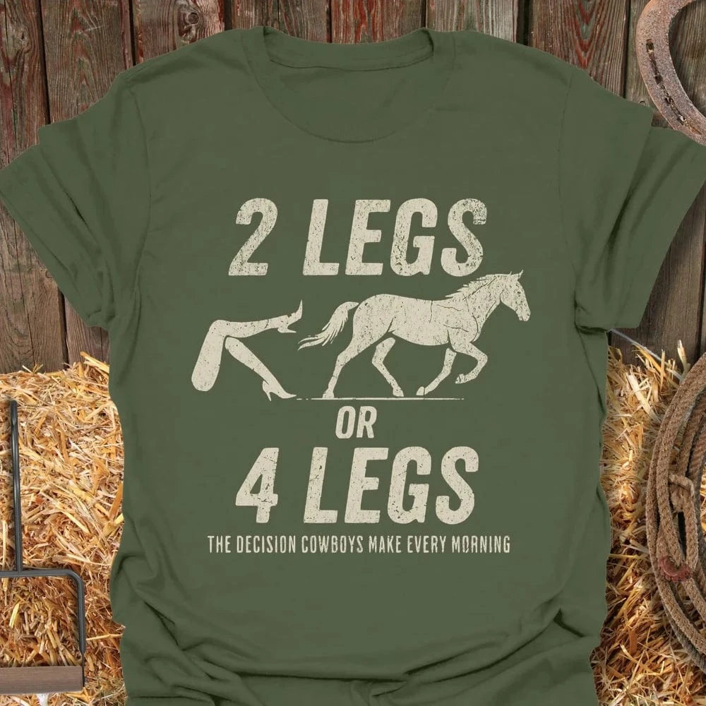 Latigo-Cowboy Authentics Military Green / S Legs Tee