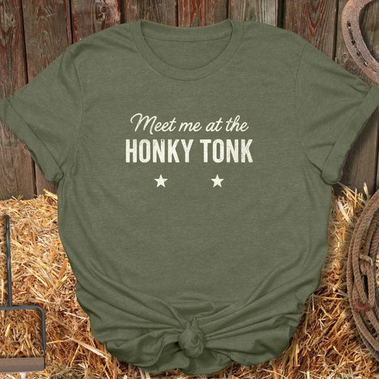 Latigo-Cowboy Authentics Military Green / S Meet Me Tee