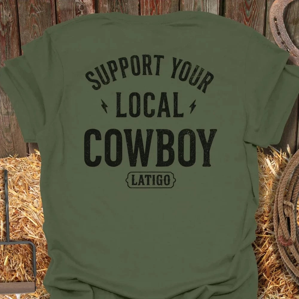 Latigo-Cowboy Authentics Military Green / S Support