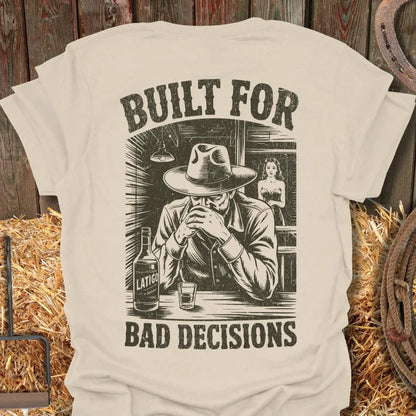 Latigo-Cowboy Authentics Natural / S Bad Decisions Tee