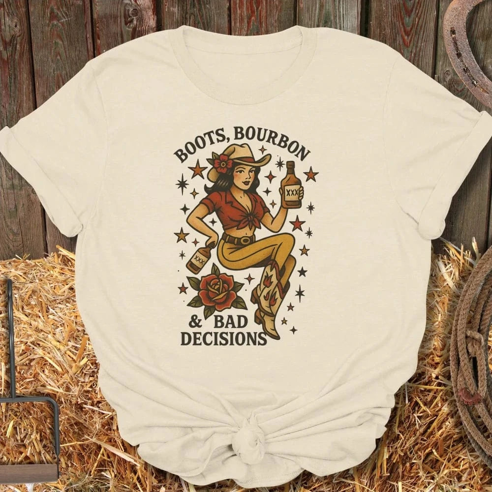 Latigo-Cowboy Authentics Natural / S Bourbon
