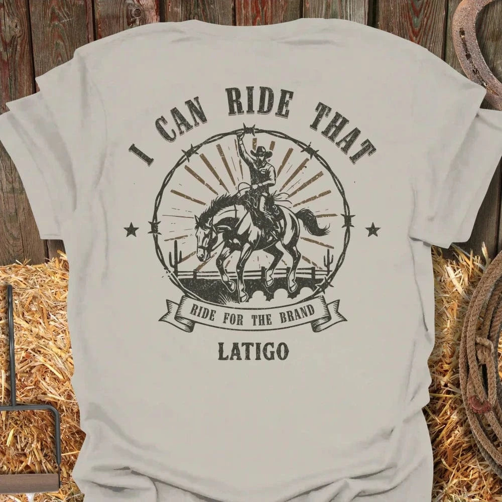 Latigo-Cowboy Authentics Natural / S Brand Tee