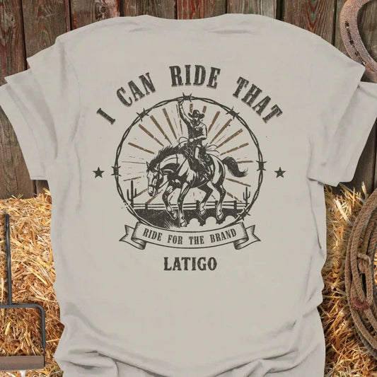 Latigo-Cowboy Authentics Natural / S Brand Tee