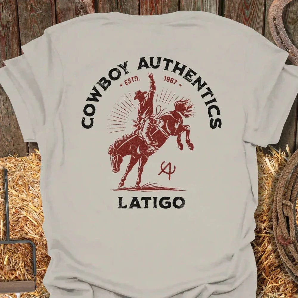 Latigo-Cowboy Authentics Natural / S Bucking Bronc
