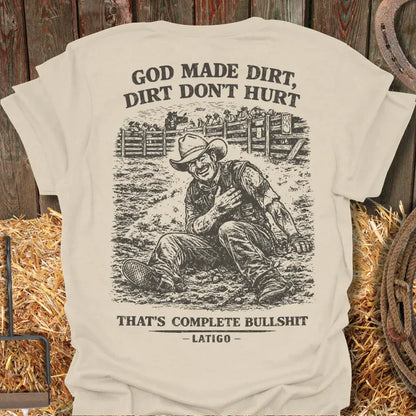Latigo-Cowboy Authentics Natural / S Dirt Hurts Tee