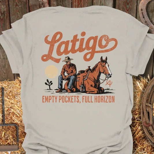 Latigo-Cowboy Authentics Natural / S Empty Pockets