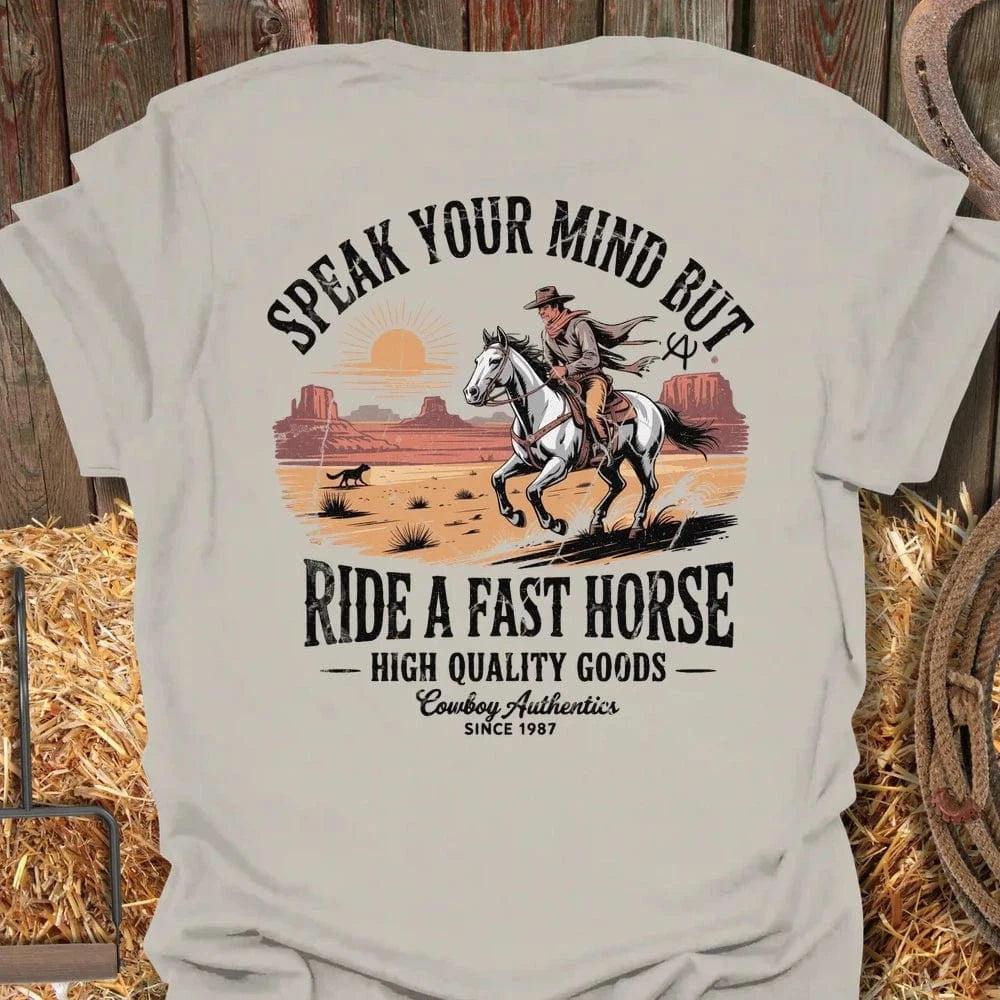 Latigo-Cowboy Authentics Natural / S Fast Horse