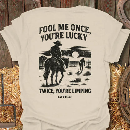 Latigo-Cowboy Authentics Natural / S Fool Me Tee