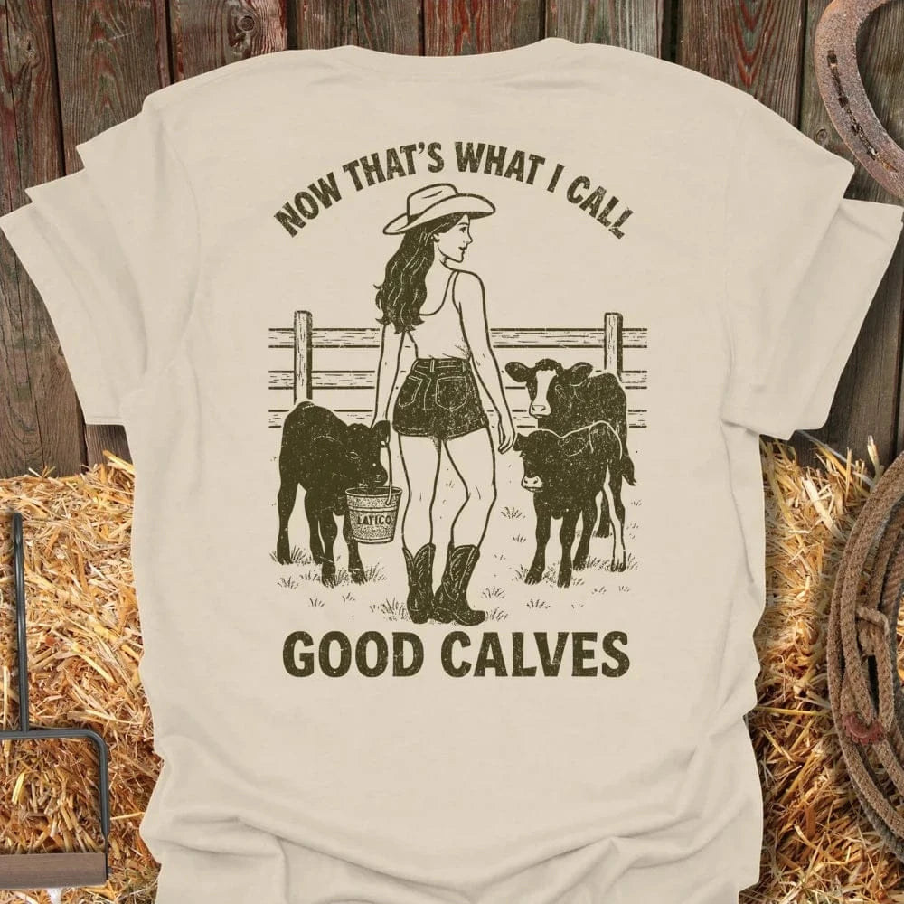 Latigo-Cowboy Authentics Natural / S Good Calves Tee