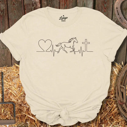 Latigo-Cowboy Authentics Natural / S Hearbeat