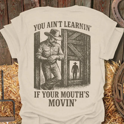 Latigo-Cowboy Authentics Natural / S Mouth Tee