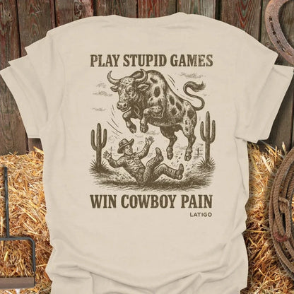 Latigo-Cowboy Authentics Natural / S Pain Tee