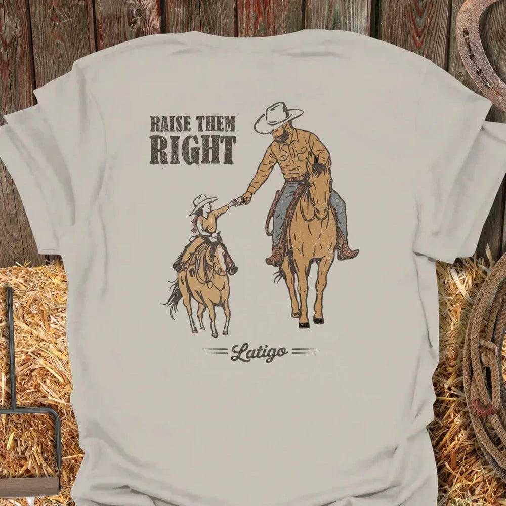 Latigo-Cowboy Authentics Natural / S Raise