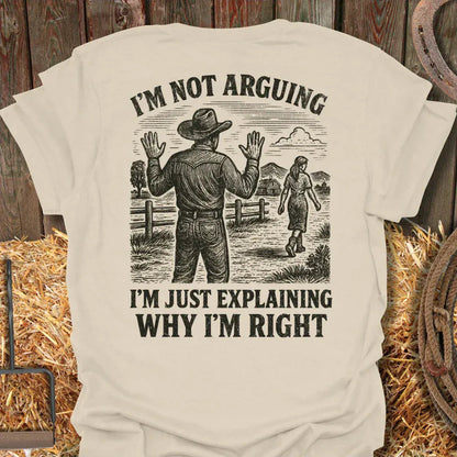 Latigo-Cowboy Authentics Natural / S Right Tee