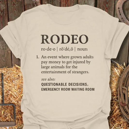 Latigo-Cowboy Authentics Natural / S Rodeo Definition Tee