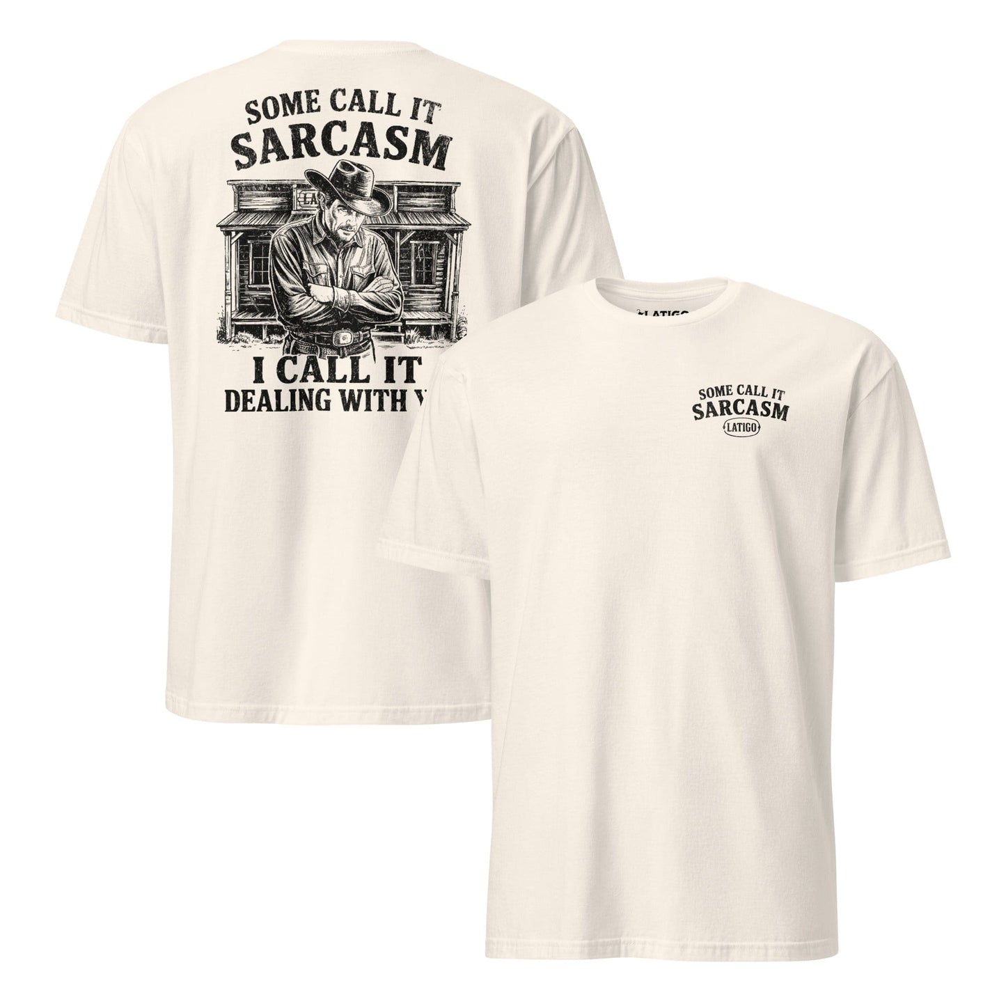 Latigo-Cowboy Authentics Natural / S Sarcasm  Tee