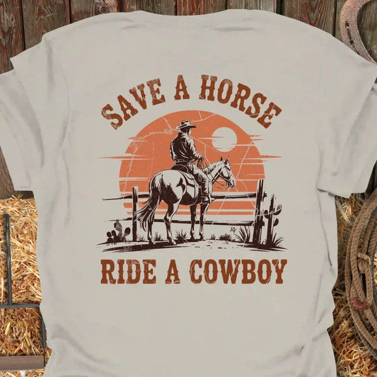 Latigo-Cowboy Authentics Natural / S Save a Horse