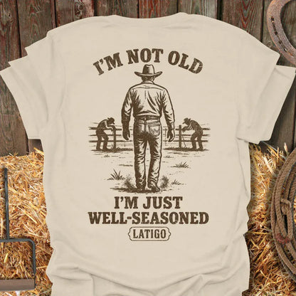 Latigo-Cowboy Authentics Natural / S Seasoned Tee