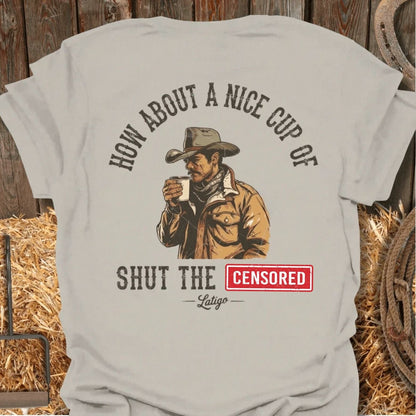 Latigo-Cowboy Authentics Natural / S Shut Up