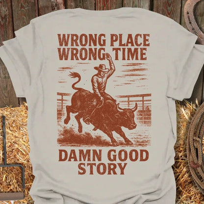 Latigo-Cowboy Authentics Natural / S Story Tee