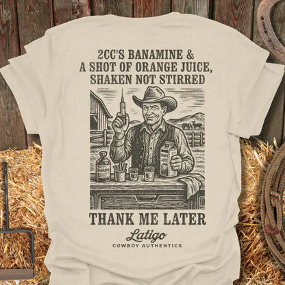 Latigo-Cowboy Authentics Natural / S The Cure Tee