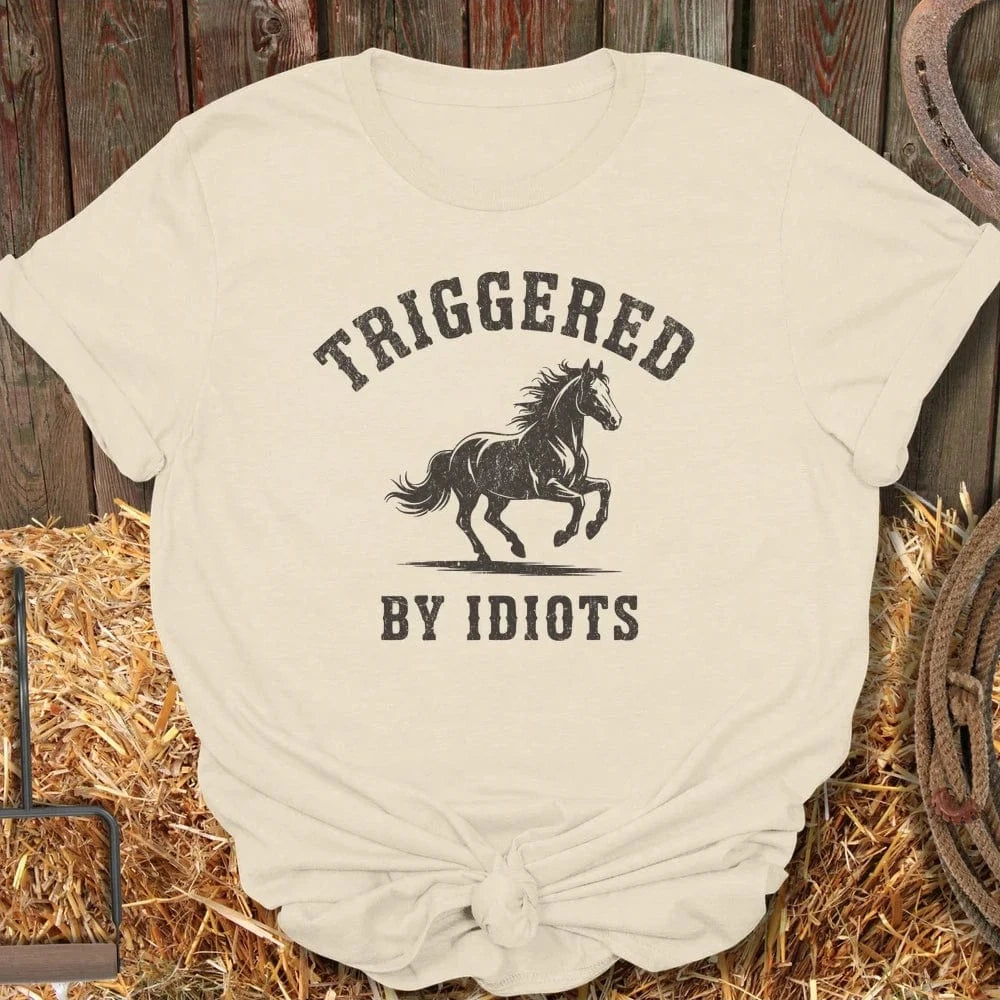 Latigo-Cowboy Authentics Natural / S Triggered Tee