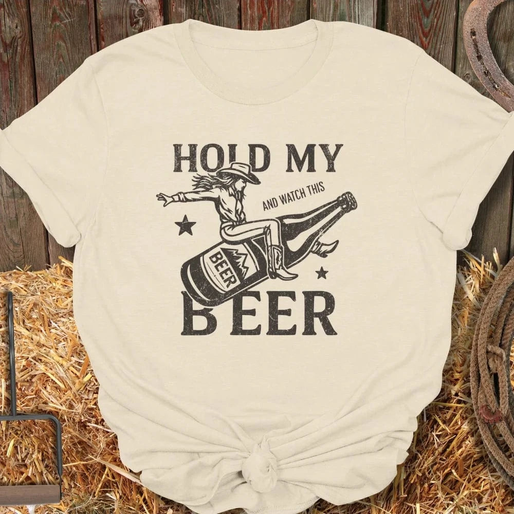 Latigo-Cowboy Authentics Natural / S Watch Tee