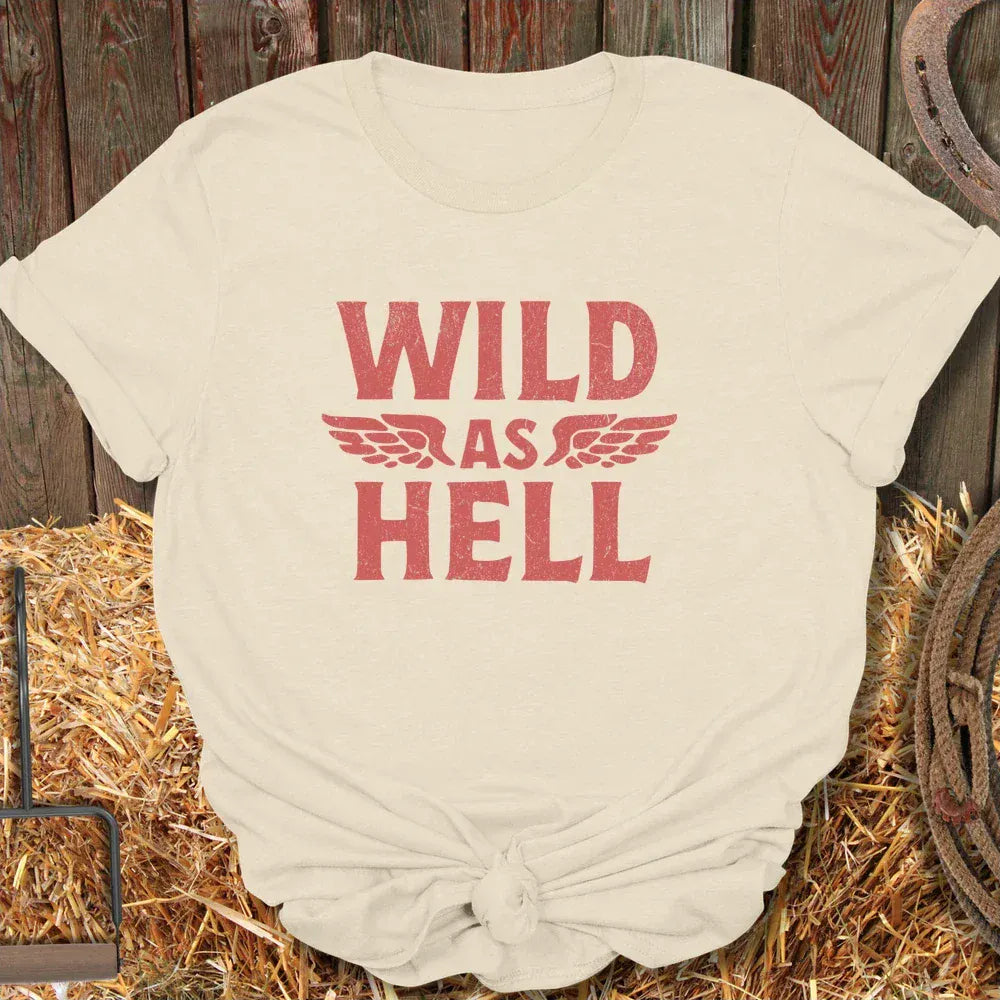 Latigo-Cowboy Authentics Natural / S Wild Tee