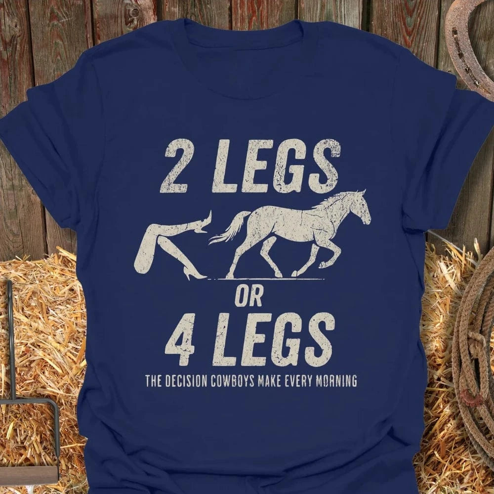 Latigo-Cowboy Authentics Navy / S Legs Tee