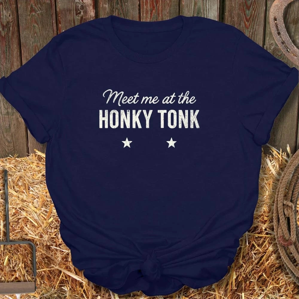 Latigo-Cowboy Authentics Navy / S Meet Me Tee