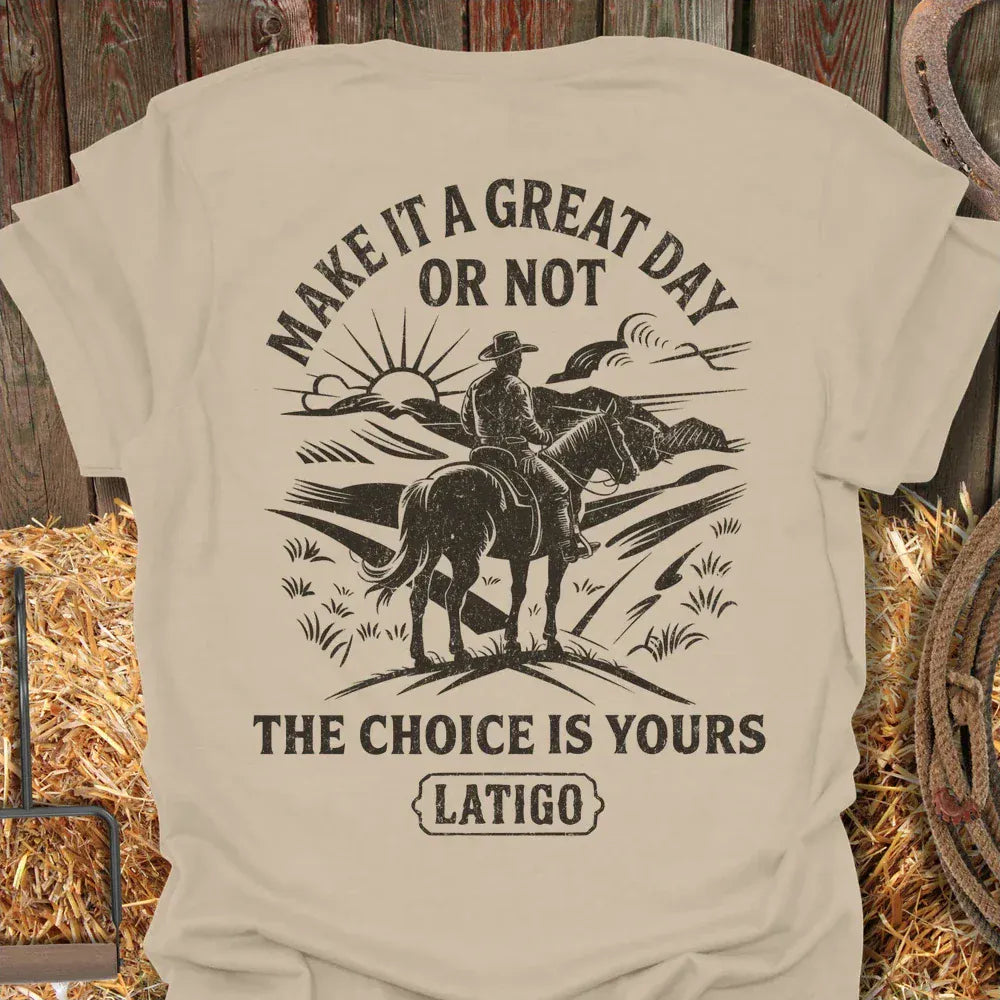 Latigo-Cowboy Authentics Sand / S Choices Tee