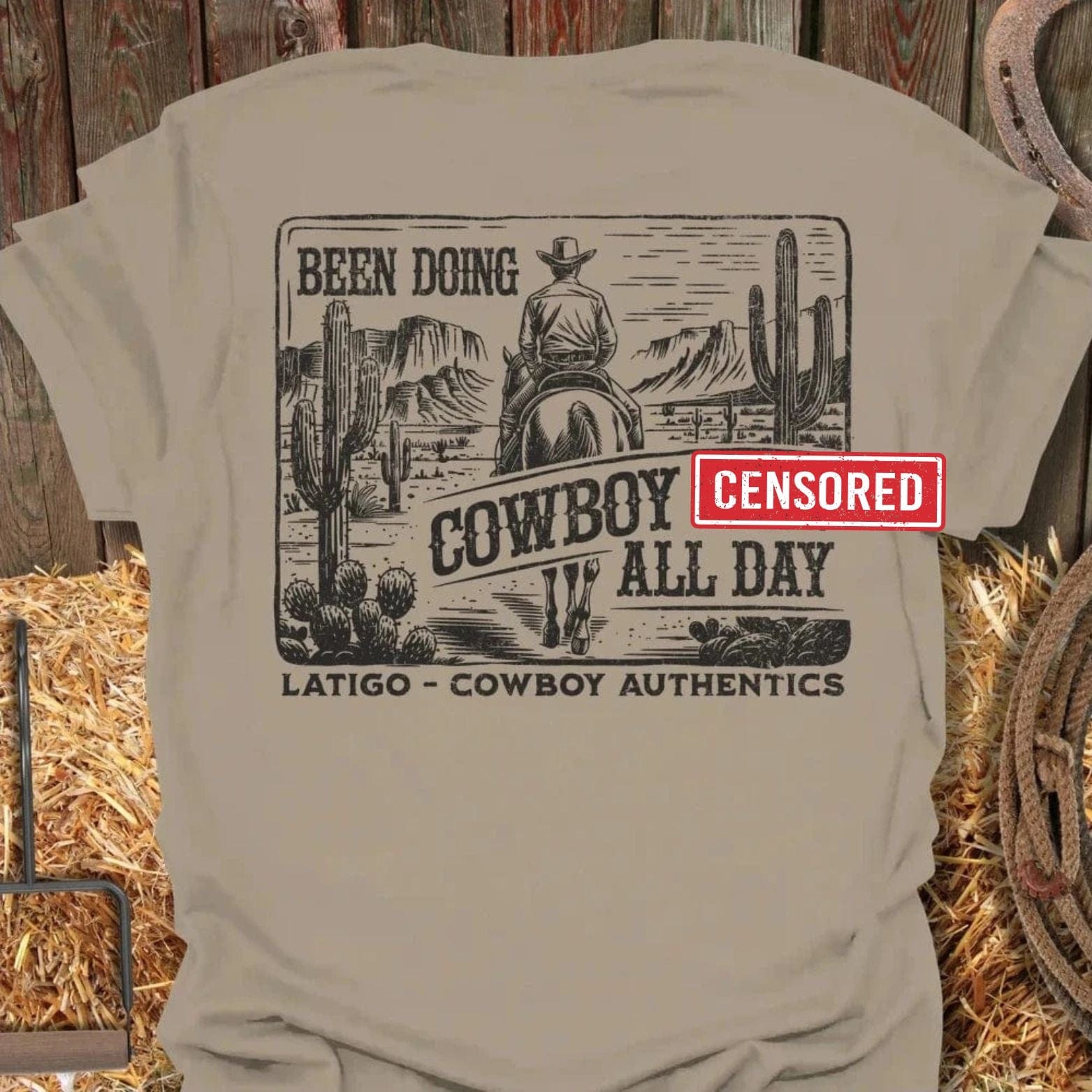 Latigo-Cowboy Authentics Sand / S Cowboy