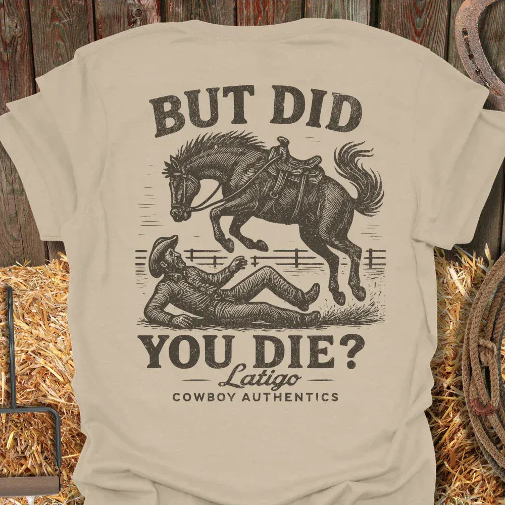 Latigo-Cowboy Authentics Sand / S Die Tee