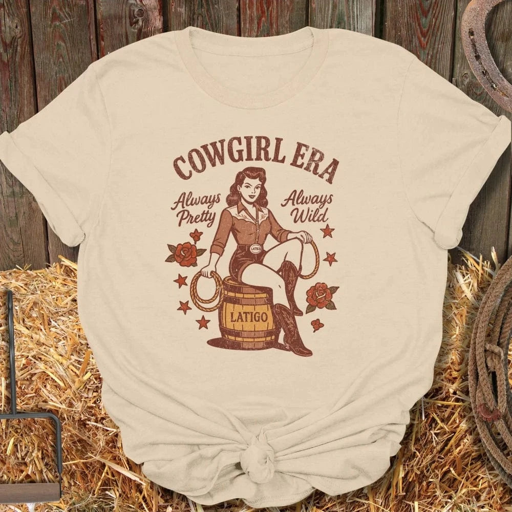 Latigo-Cowboy Authentics Sand / S Era Tee