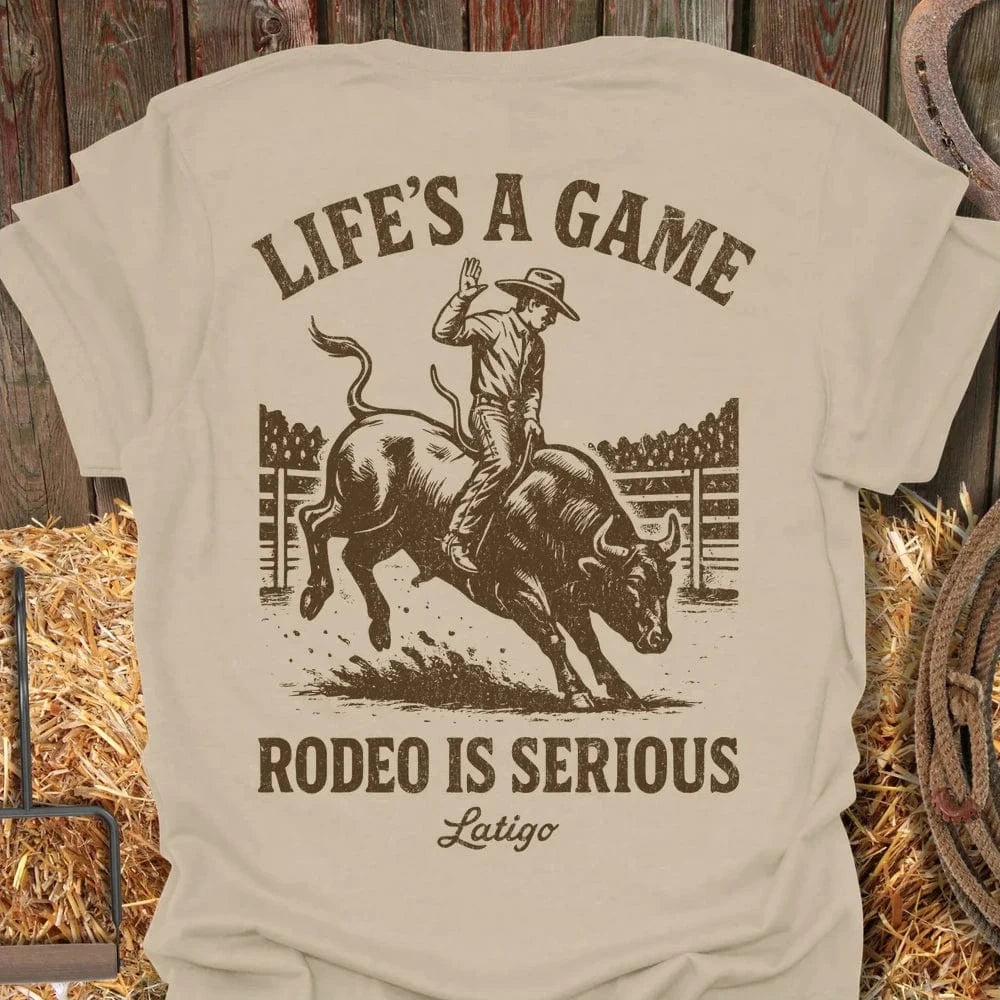 Latigo-Cowboy Authentics Sand / S Game Tee