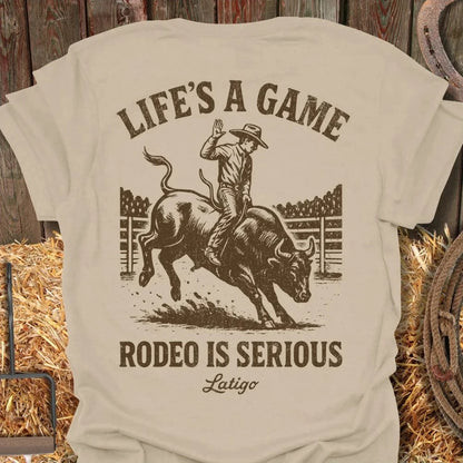 Latigo-Cowboy Authentics Sand / S Game Tee