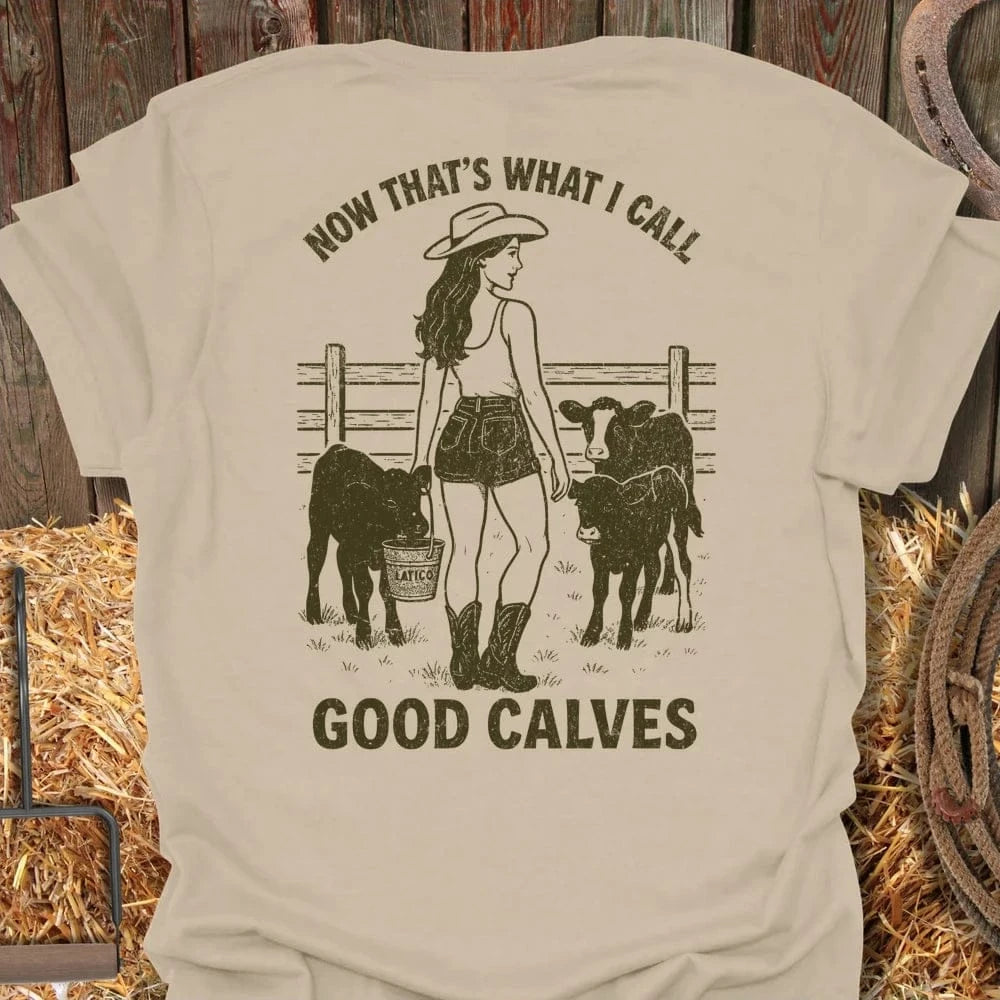 Latigo-Cowboy Authentics Sand / S Good Calves Tee