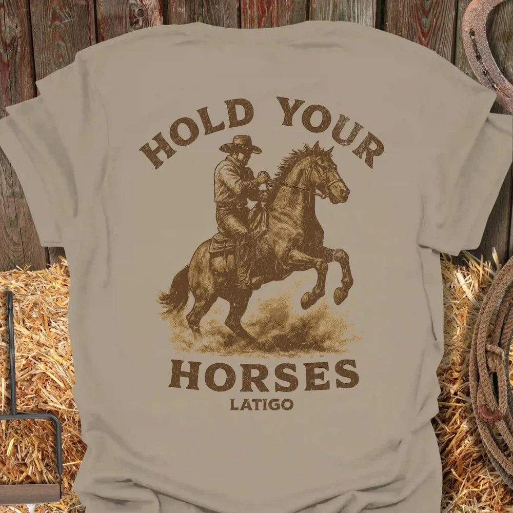 Latigo-Cowboy Authentics Sand / S Hold Tee