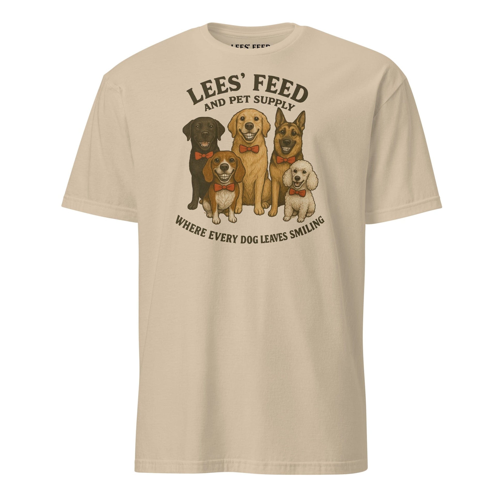 Latigo-Cowboy Authentics Sand / S Lees' Feed - Dog Buddies Tee