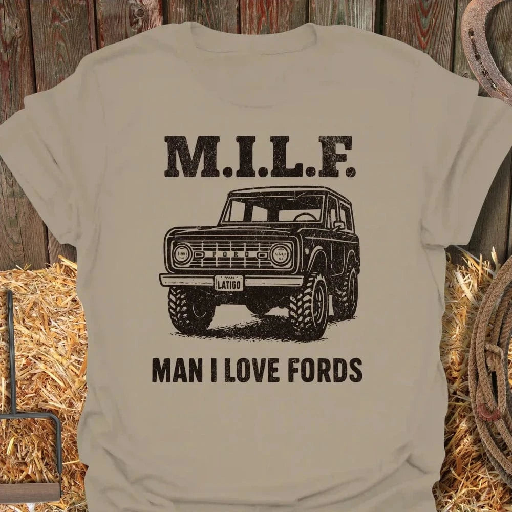 Latigo-Cowboy Authentics Sand / S MILF Tee