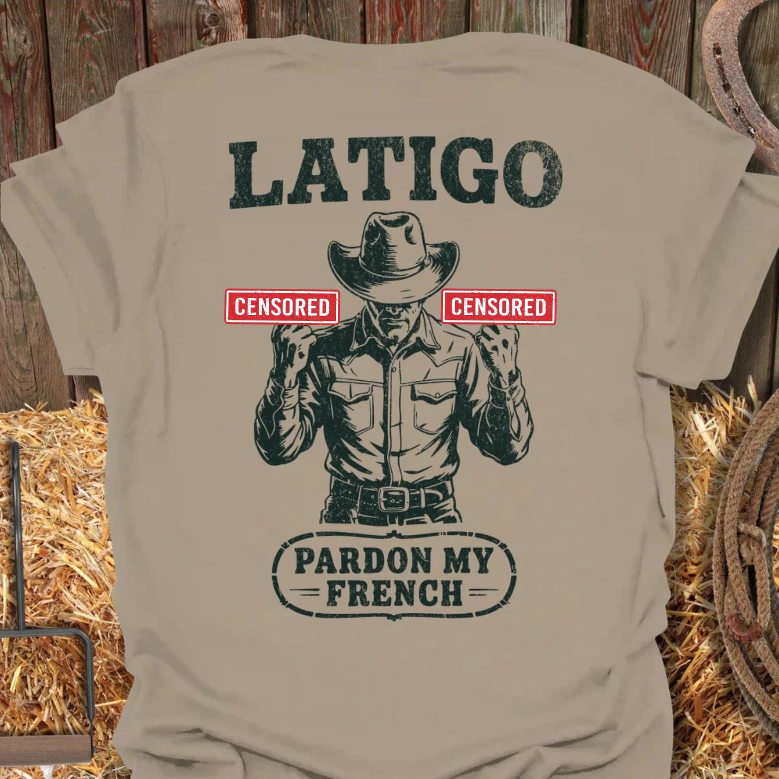 Latigo-Cowboy Authentics Sand / S Pardon