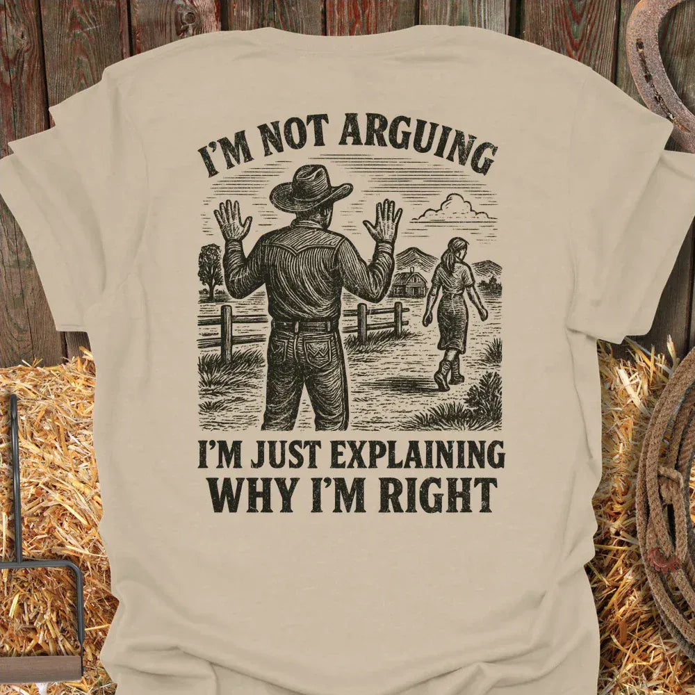 Latigo-Cowboy Authentics Sand / S Right Tee