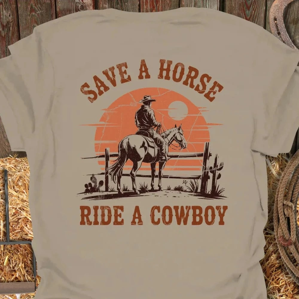 Latigo-Cowboy Authentics Sand / S Save a Horse