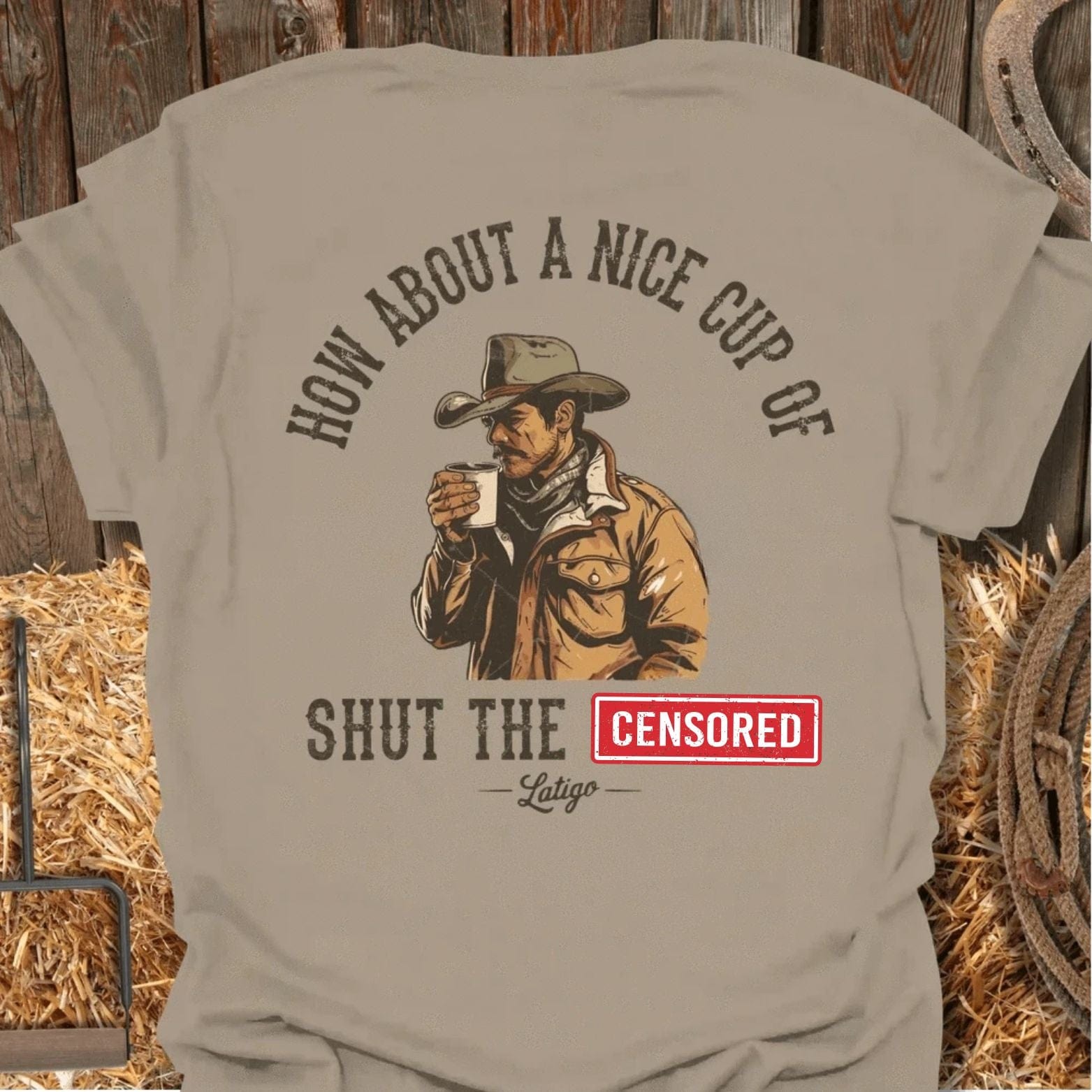 Latigo-Cowboy Authentics Sand / S Shut Up