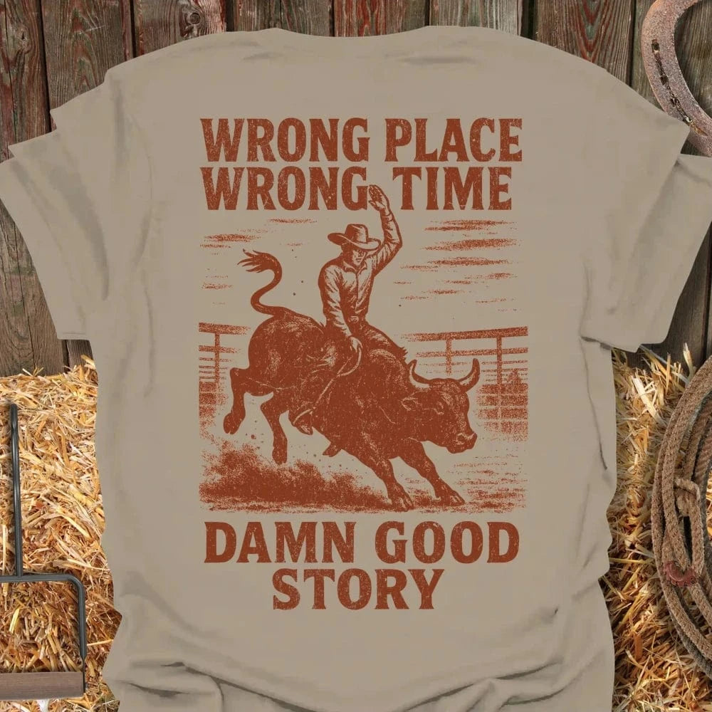 Latigo-Cowboy Authentics Sand / S Story Tee