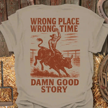 Latigo-Cowboy Authentics Sand / S Story Tee