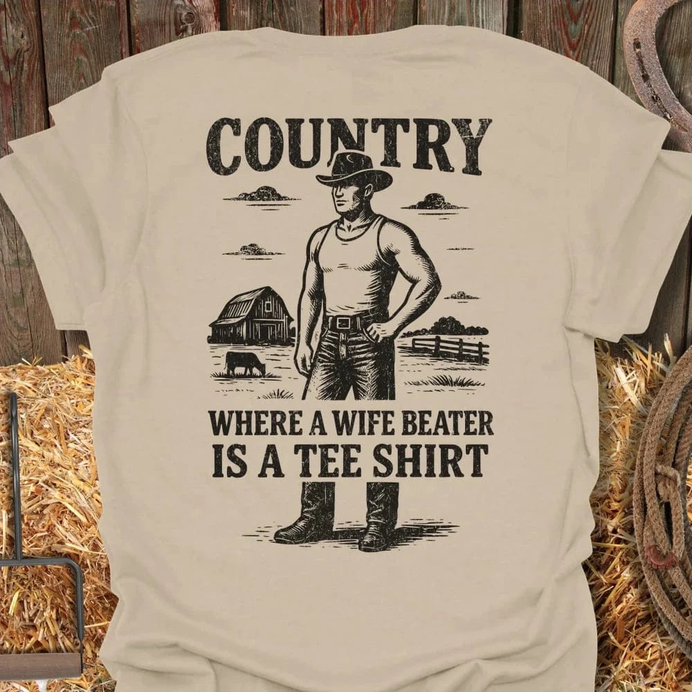 Latigo-Cowboy Authentics Sand / S Tee Shirt Tee